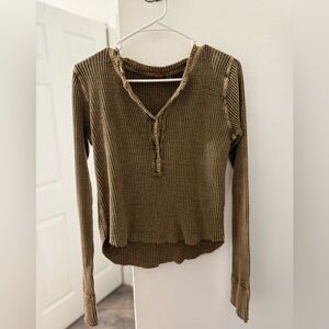 Free People One Thermal Conley Size Medium